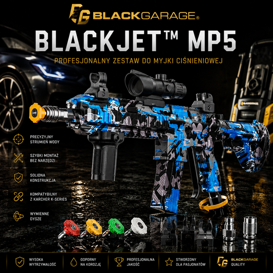 BLACKJET™ MP5 - Profesjonalny zestaw do myjki ciśnieniowej